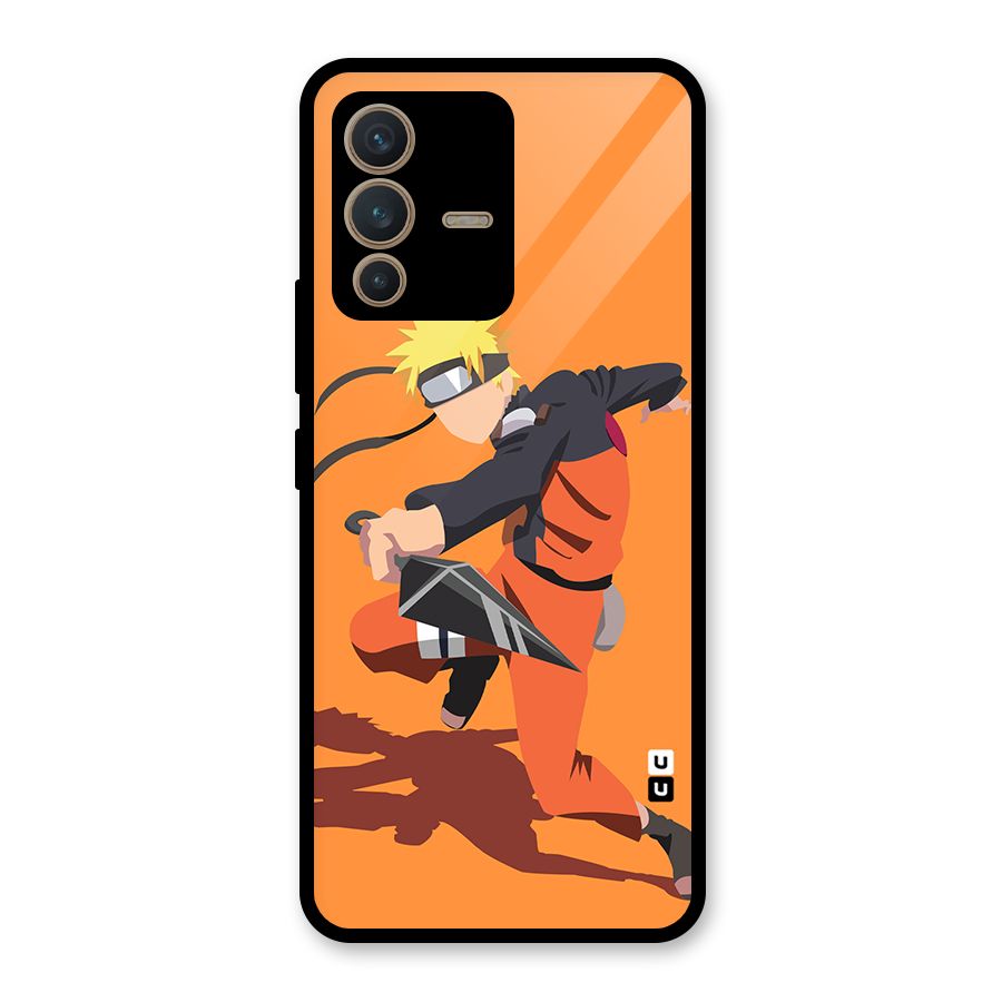 Naruto Ultimate Ninja Storm Glass Back Case for Vivo V23 5G