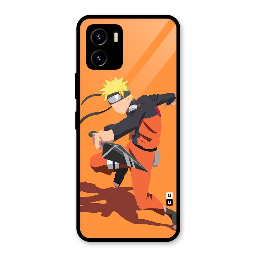 Naruto Ultimate Ninja Storm Glass Back Case for Vivo Y15s
