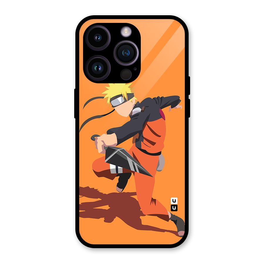 Naruto Ultimate Ninja Storm Glass Back Case for iPhone 14 Pro