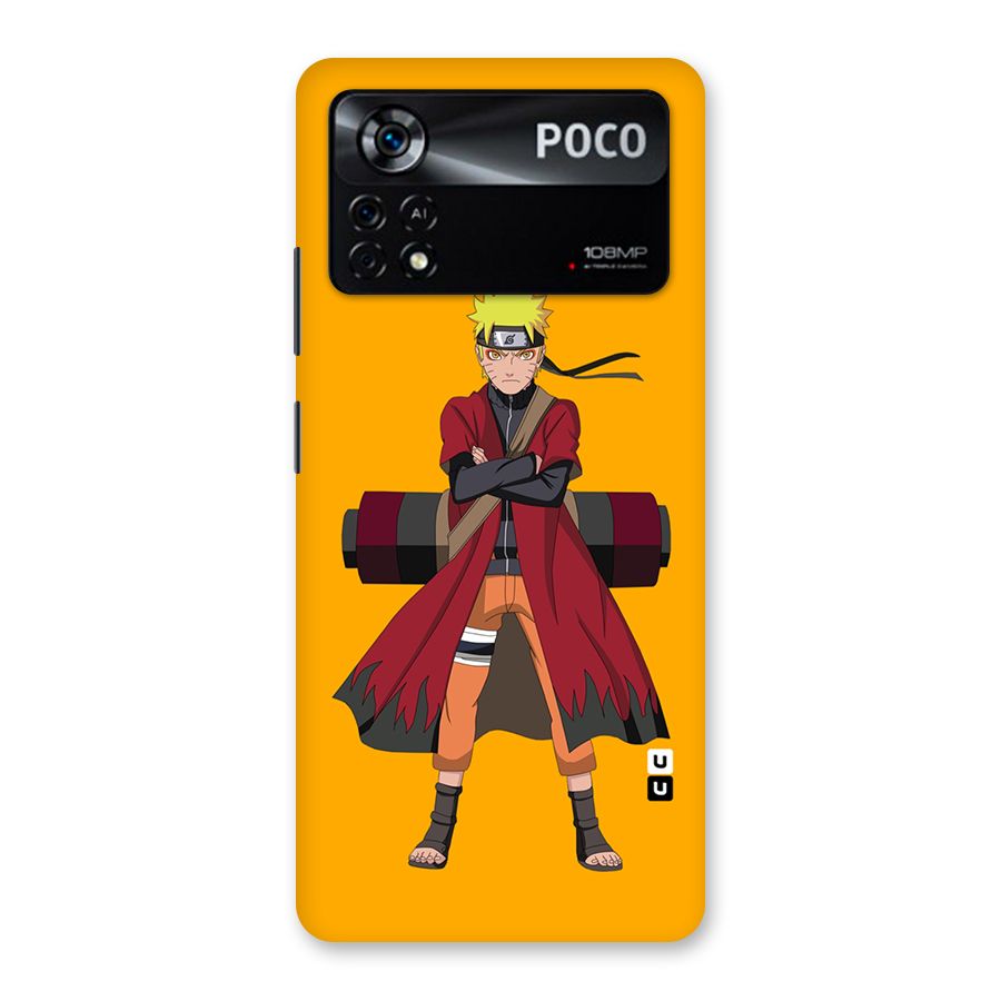 Naruto Uzumaki Art Back Case for Poco X4 Pro 5G