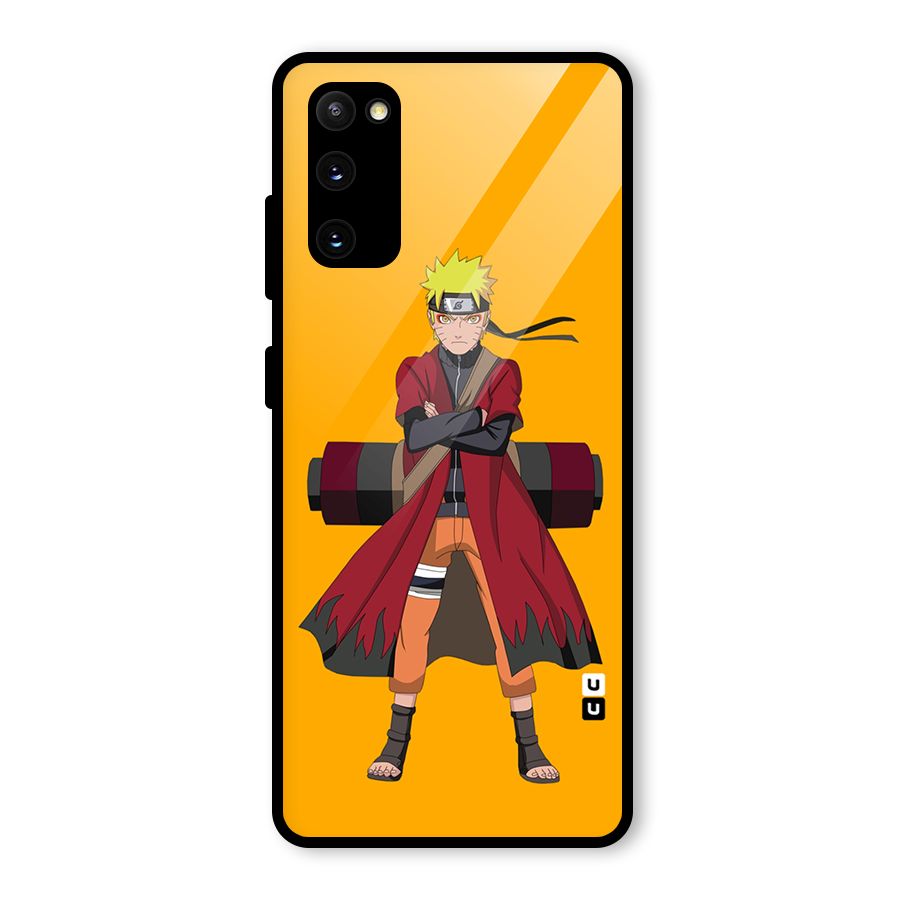 Naruto Uzumaki Art Glass Back Case for Galaxy S20 FE 5G