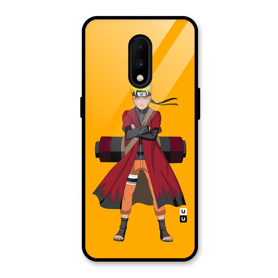 Naruto Uzumaki Art Glass Back Case for OnePlus 7