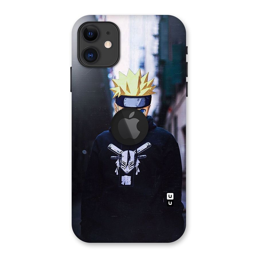 Naruto Uzumaki Cool Anime Back Case for iPhone 11 Logo Cut