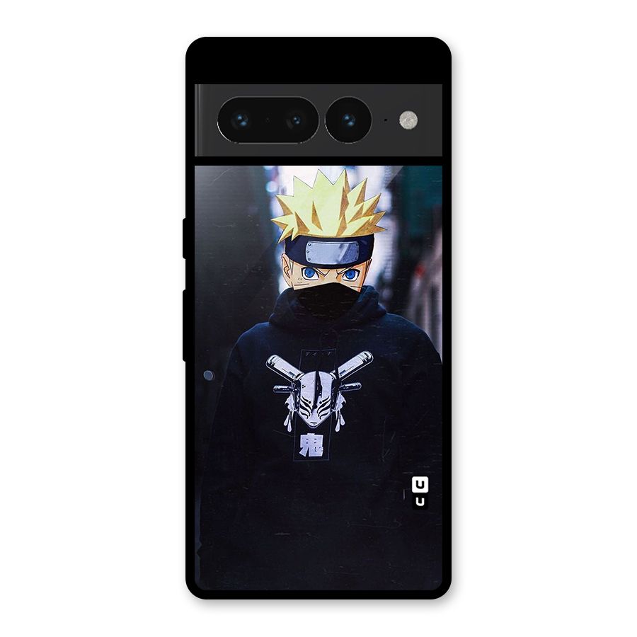 Naruto Uzumaki Cool Anime Glass Back Case for Google Pixel 7 Pro