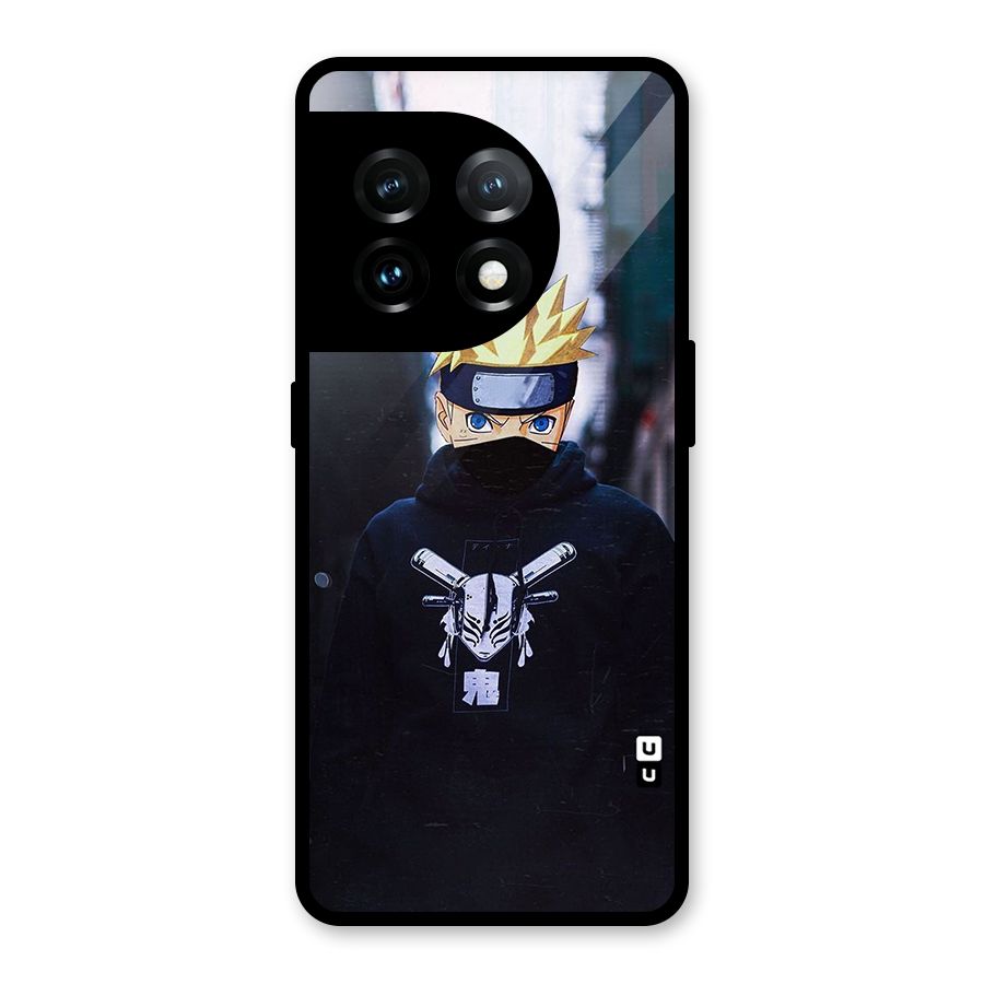 Naruto Uzumaki Cool Anime Glass Back Case for OnePlus 11