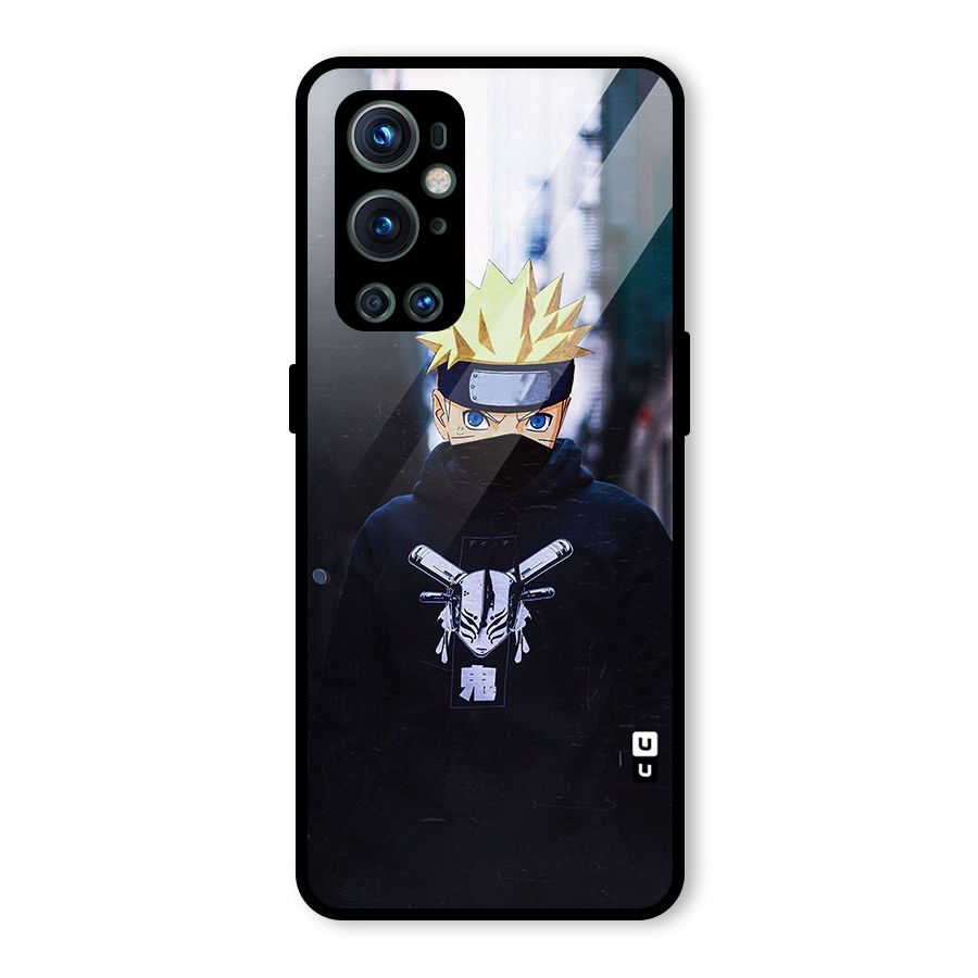 Naruto Uzumaki Cool Anime Glass Back Case for OnePlus 9 Pro