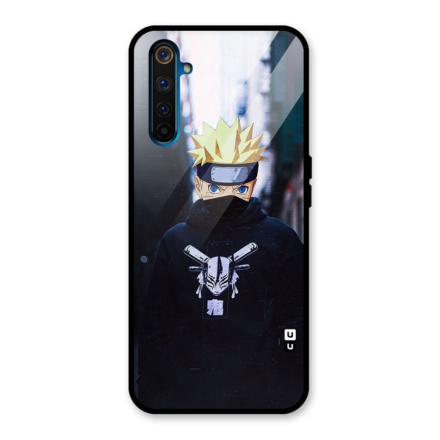 Naruto Uzumaki Cool Anime Glass Back Case for Realme 6 Pro