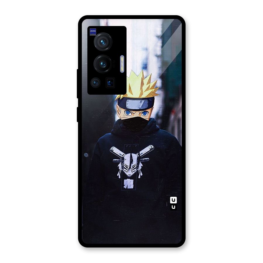 Naruto Uzumaki Cool Anime Glass Back Case for Vivo X70 Pro