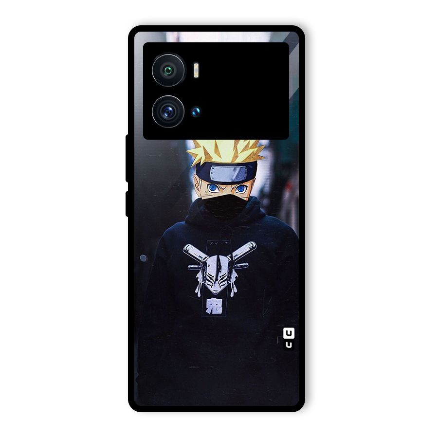 Naruto Uzumaki Cool Anime Glass Back Case for Vivo iQOO 9 Pro