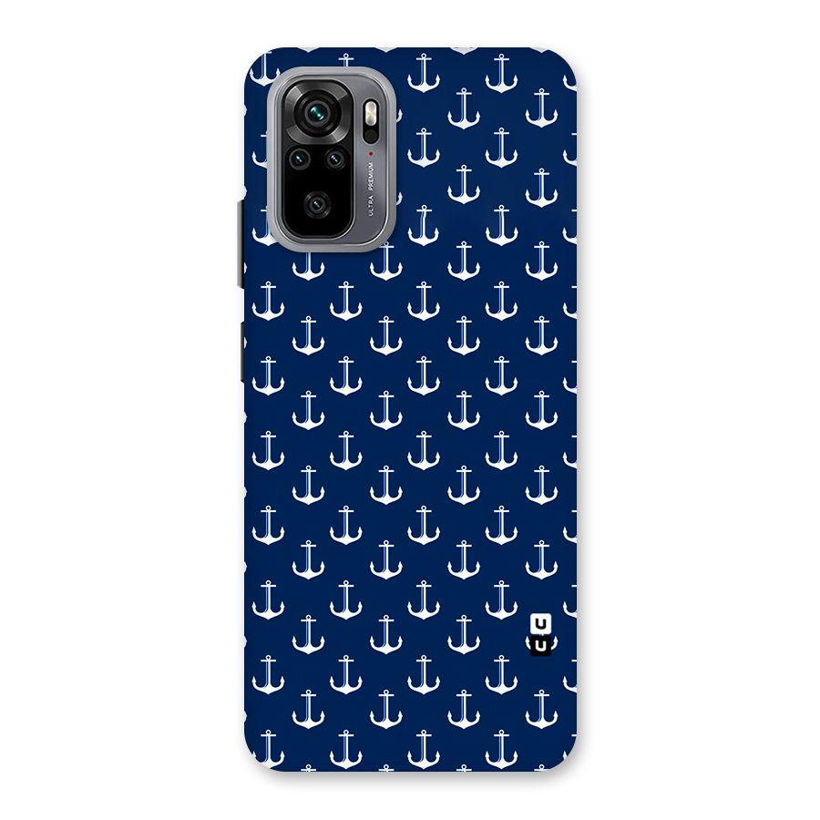 Nautical Pattern Back Case for Redmi Note 10