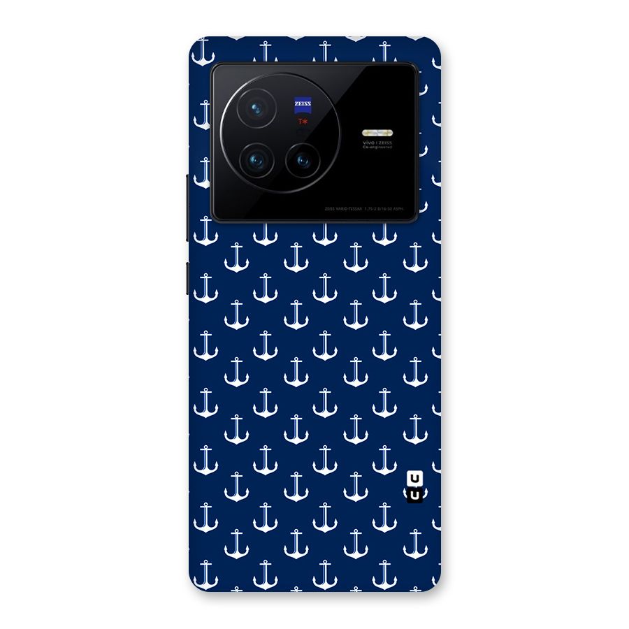 Nautical Pattern Back Case for Vivo X80