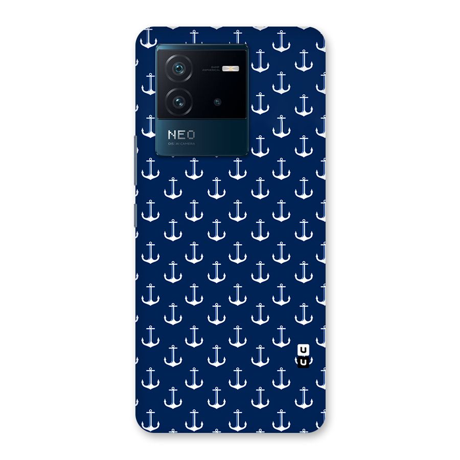 Nautical Pattern Back Case for Vivo iQOO Neo 6 5G