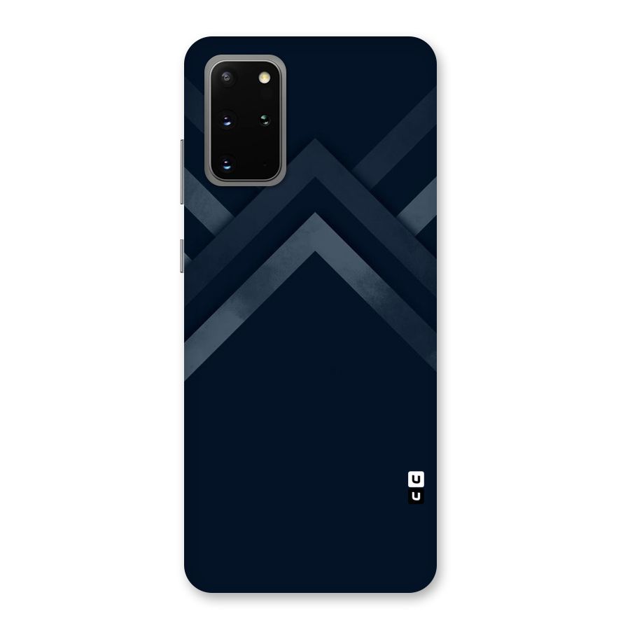 Navy Blue Arrow Back Case for Galaxy S20 Plus