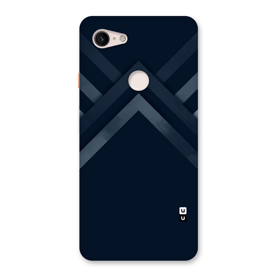 Navy Blue Arrow Back Case for Google Pixel 3 XL
