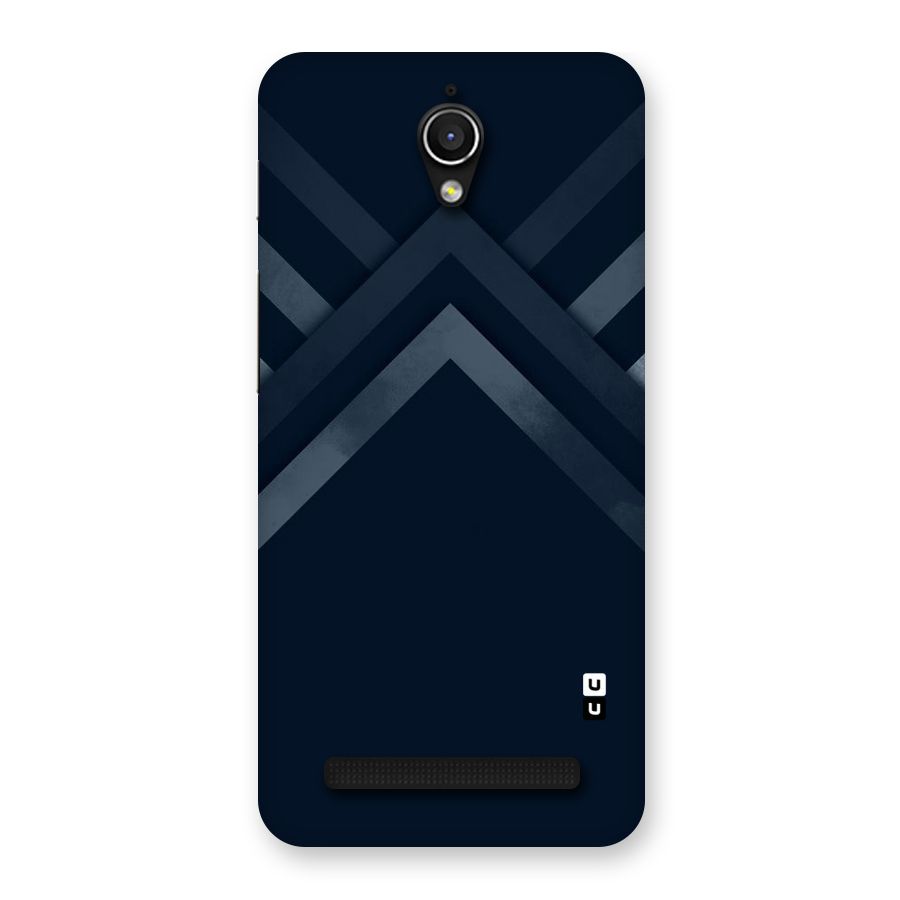 Navy Blue Arrow Back Case for Zenfone Go