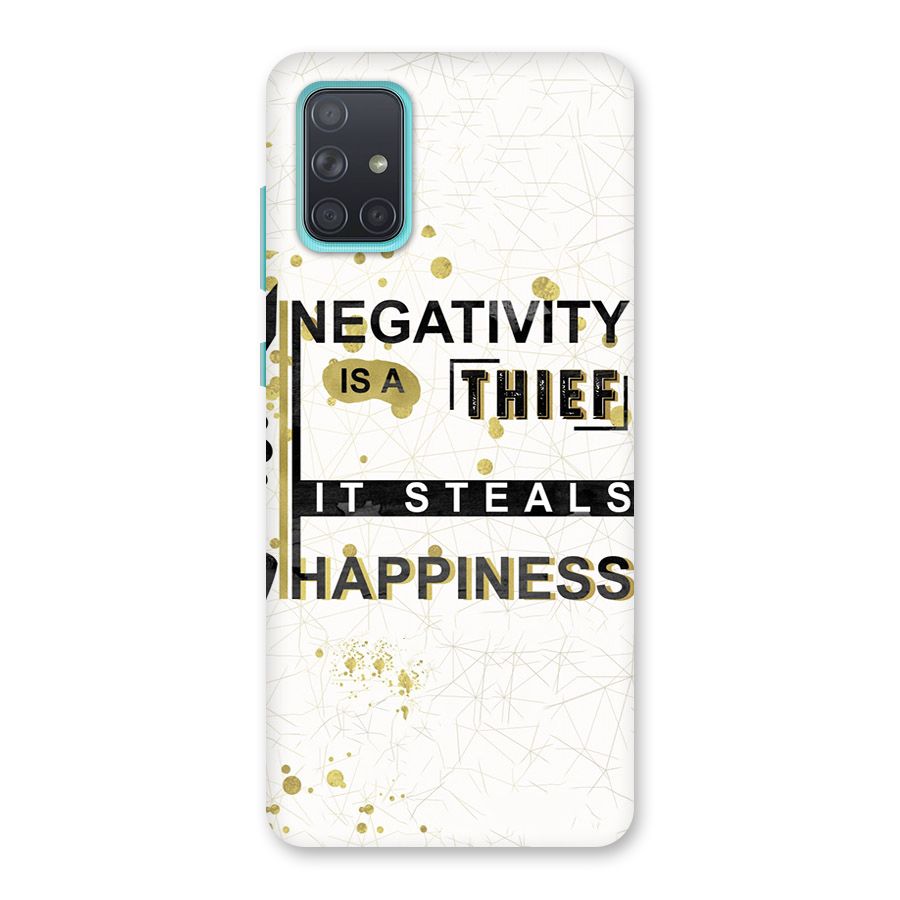 Negativity Thief Back Case for Galaxy A71
