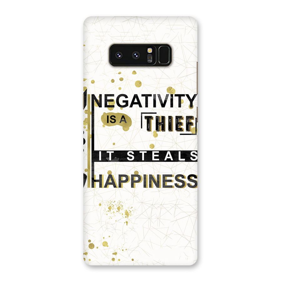 Negativity Thief Back Case for Galaxy Note 8
