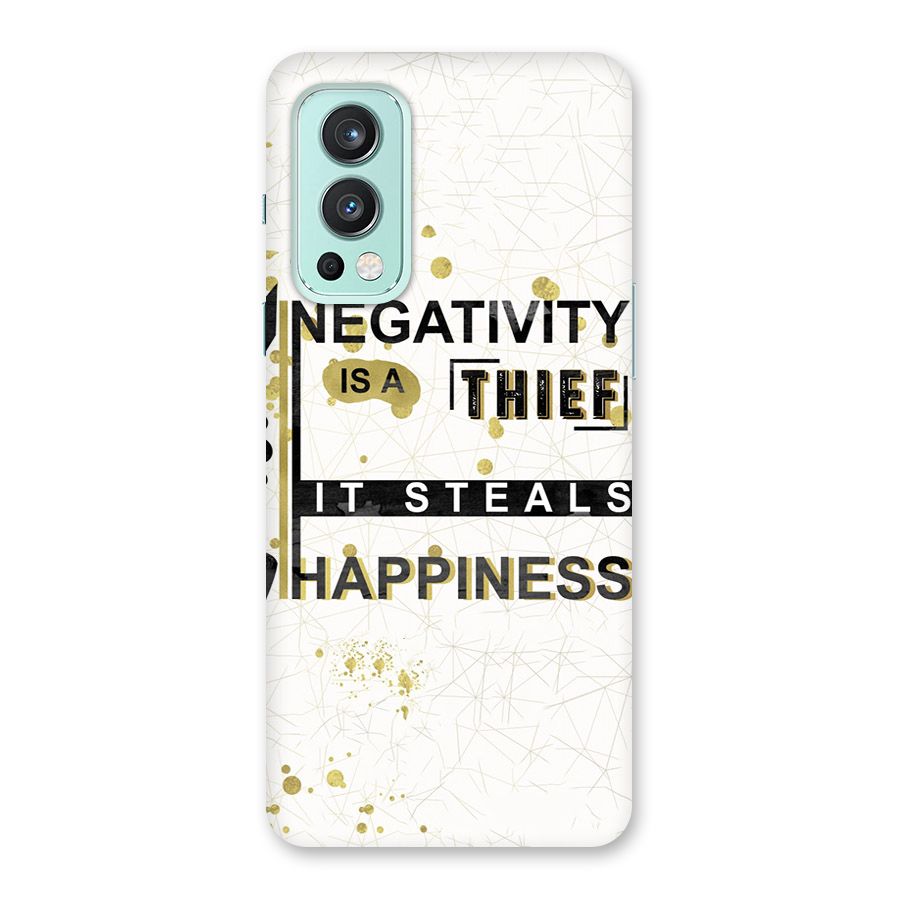Negativity Thief Back Case for OnePlus Nord 2 5G