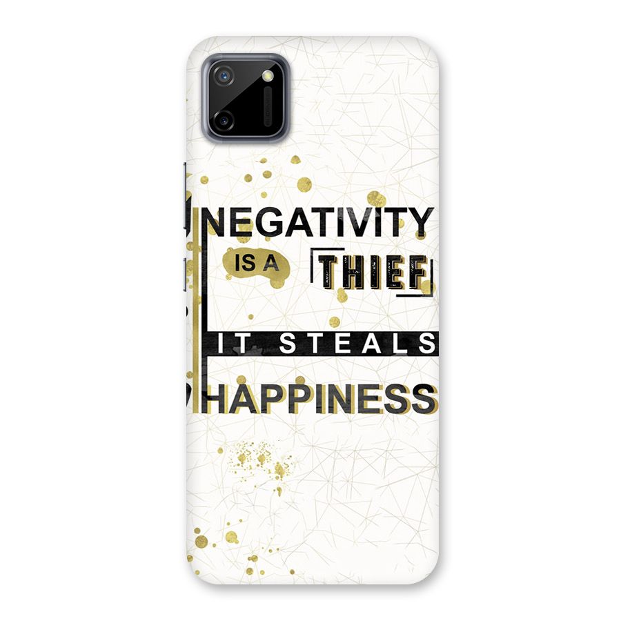 Negativity Thief Back Case for Realme C11