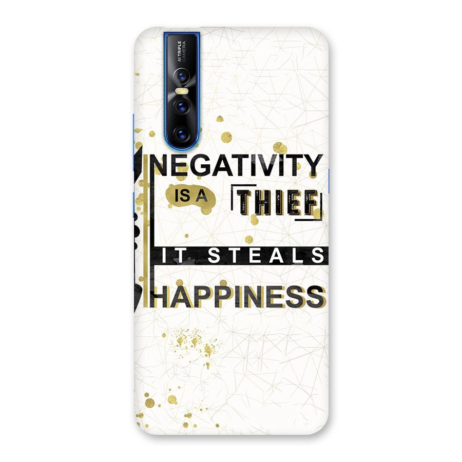 Negativity Thief Back Case for Vivo V15 Pro