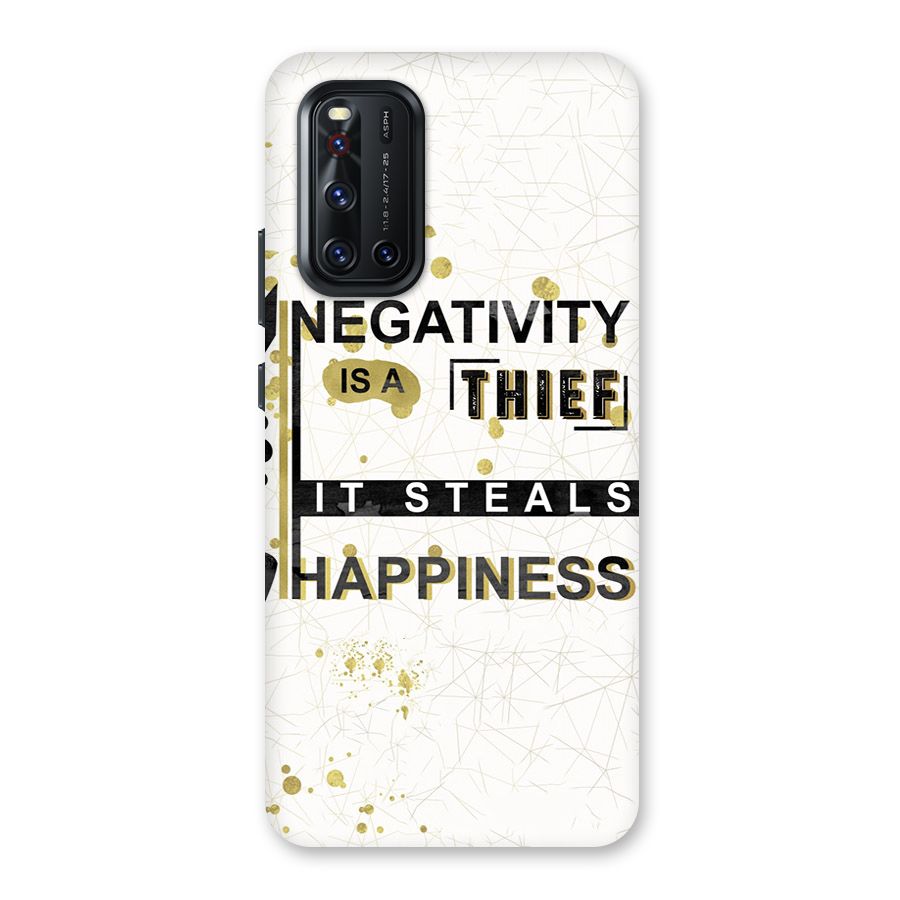 Negativity Thief Back Case for Vivo V19