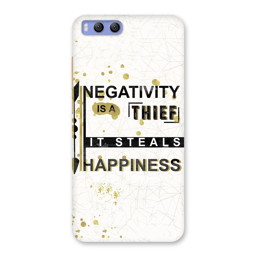 Negativity Thief Back Case for Xiaomi Mi 6