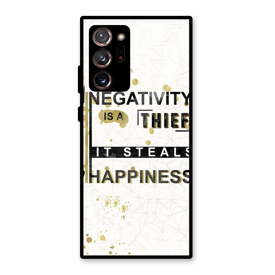 Negativity Thief Glass Back Case for Galaxy Note 20 Ultra 5G