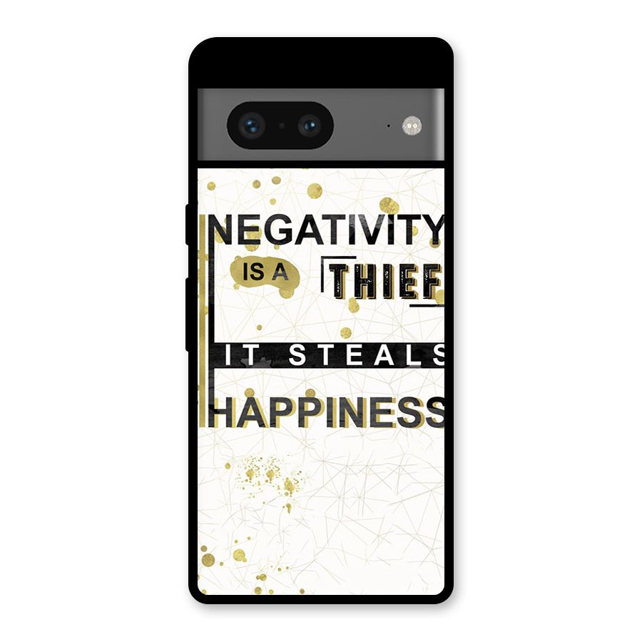 Negativity Thief Glass Back Case for Google Pixel 7