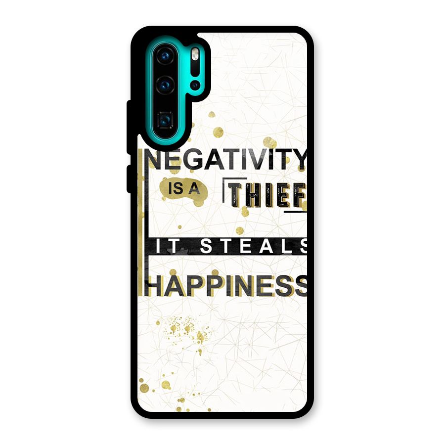 Negativity Thief Glass Back Case for Huawei P30 Pro