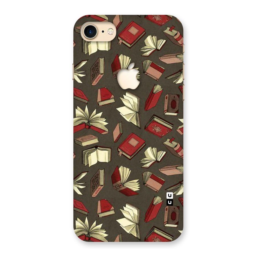 Nerd Head Back Case for iPhone 7 Apple Cut