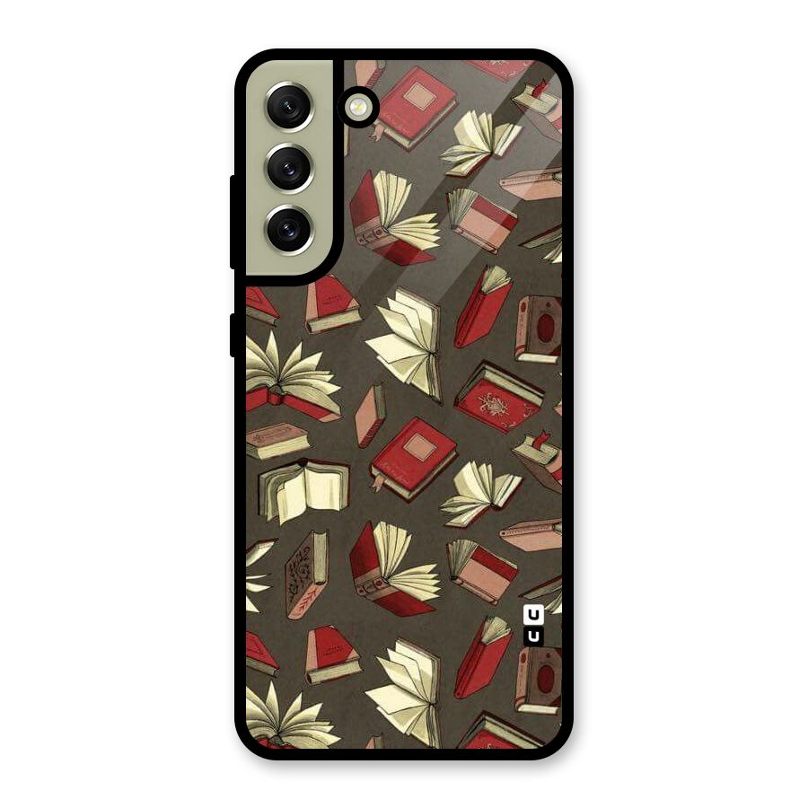 Nerd Head Glass Back Case for Galaxy S21 FE 5G
