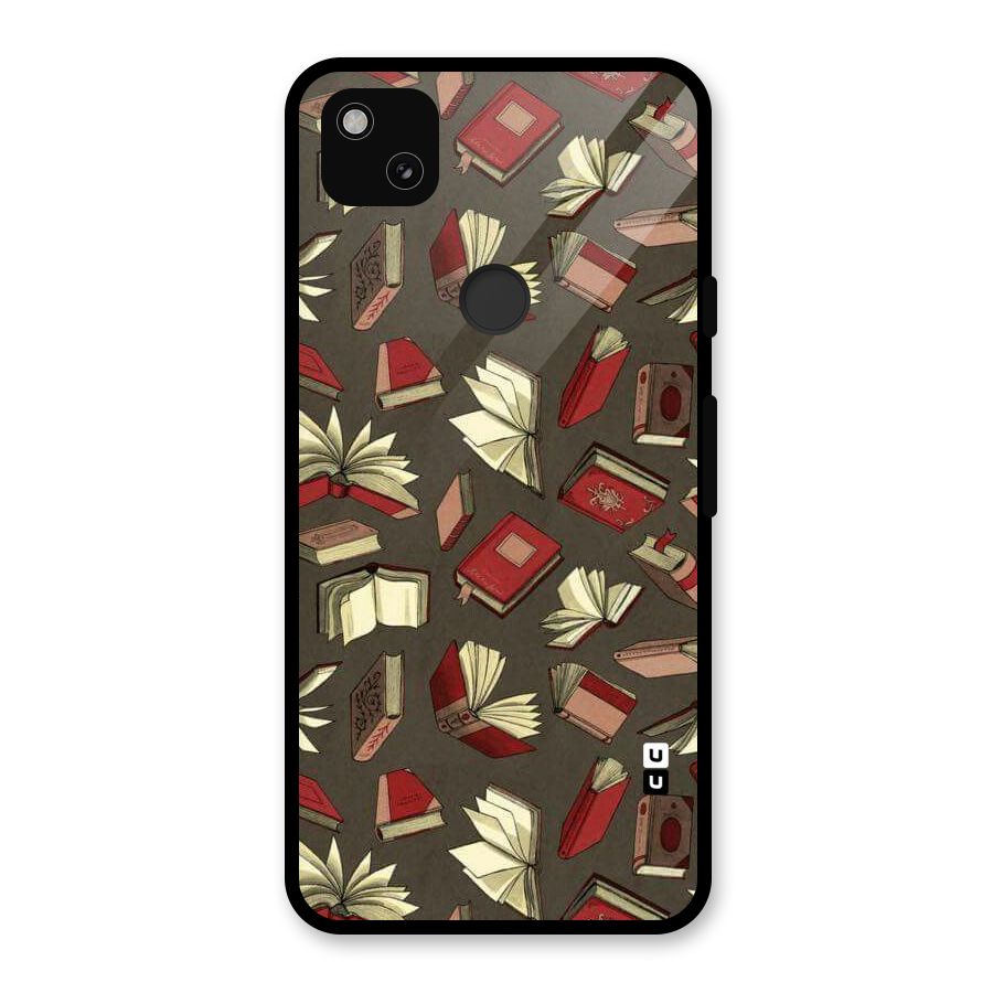 Nerd Head Glass Back Case for Google Pixel 4a