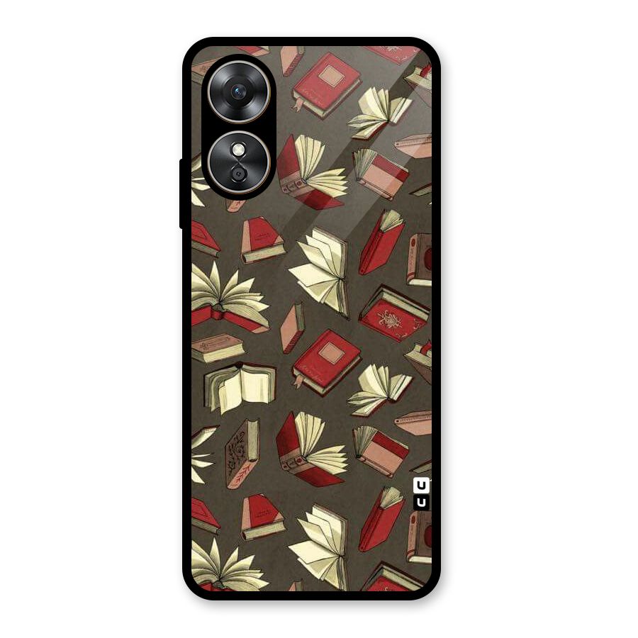 Nerd Head Glass Back Case for Oppo A17