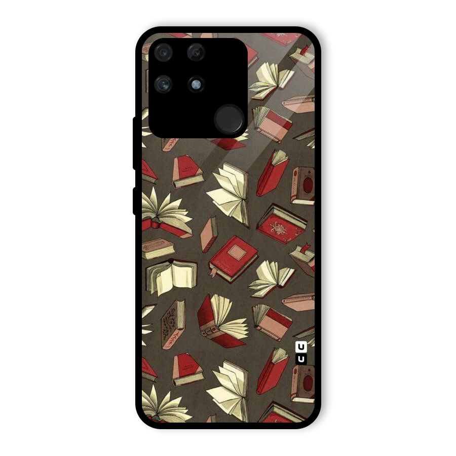Nerd Head Glass Back Case for Realme Narzo 50A