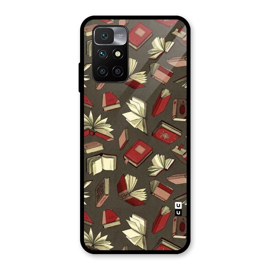 Nerd Head Glass Back Case for Redmi 10 Prime