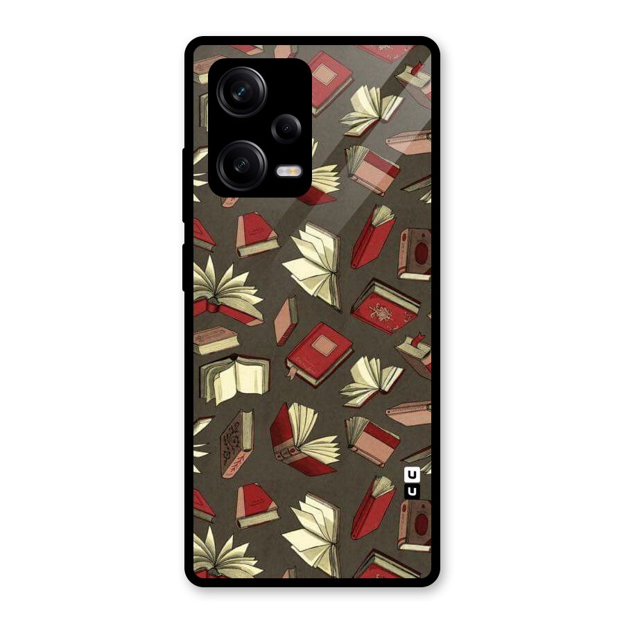 Nerd Head Glass Back Case for Redmi Note 12 Pro