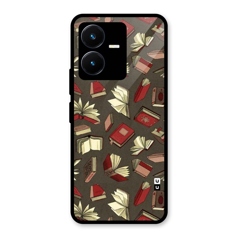 Nerd Head Glass Back Case for Vivo Y22