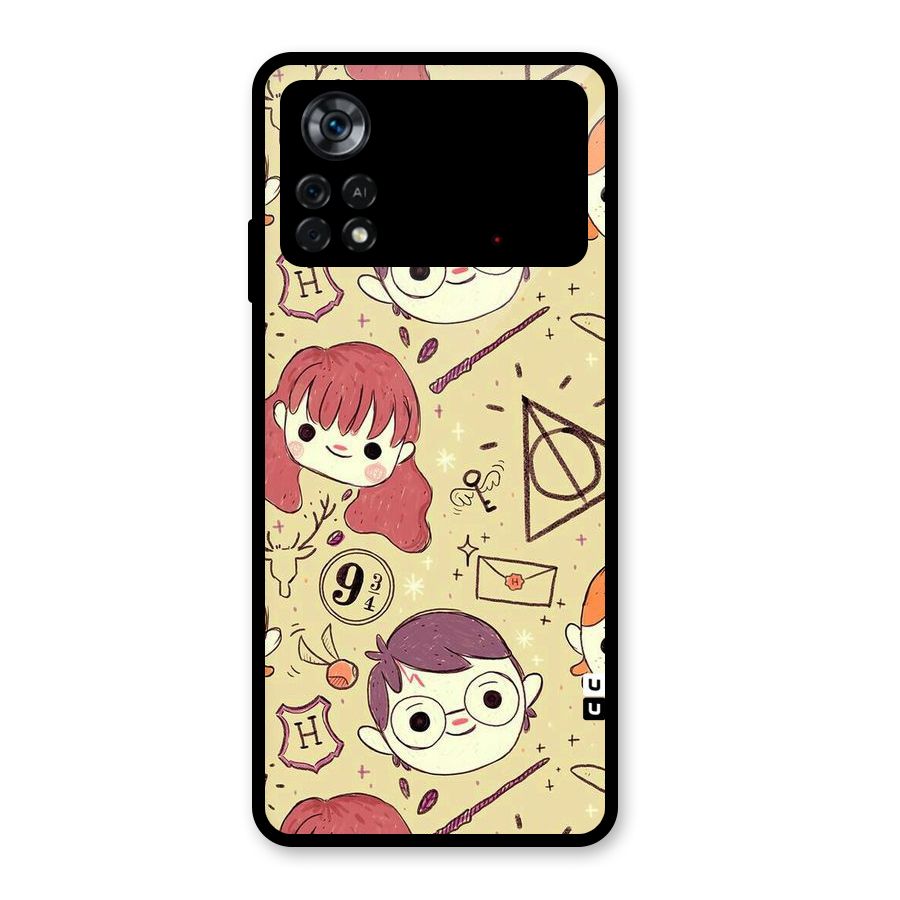 Nerds Glass Back Case for Poco X4 Pro 5G