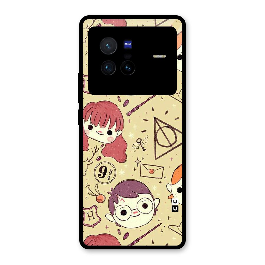 Nerds Glass Back Case for Vivo X80