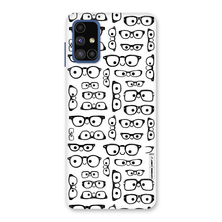 Nerdy Specs Back Case for Galaxy M51