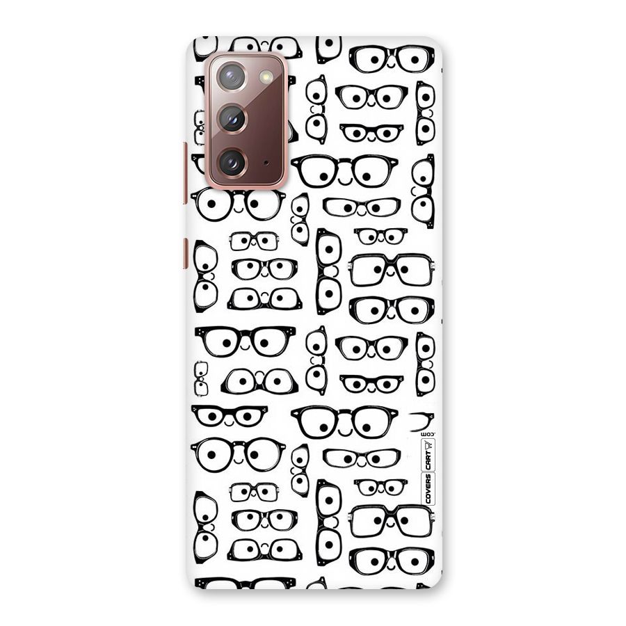 Nerdy Specs Back Case for Galaxy Note 20