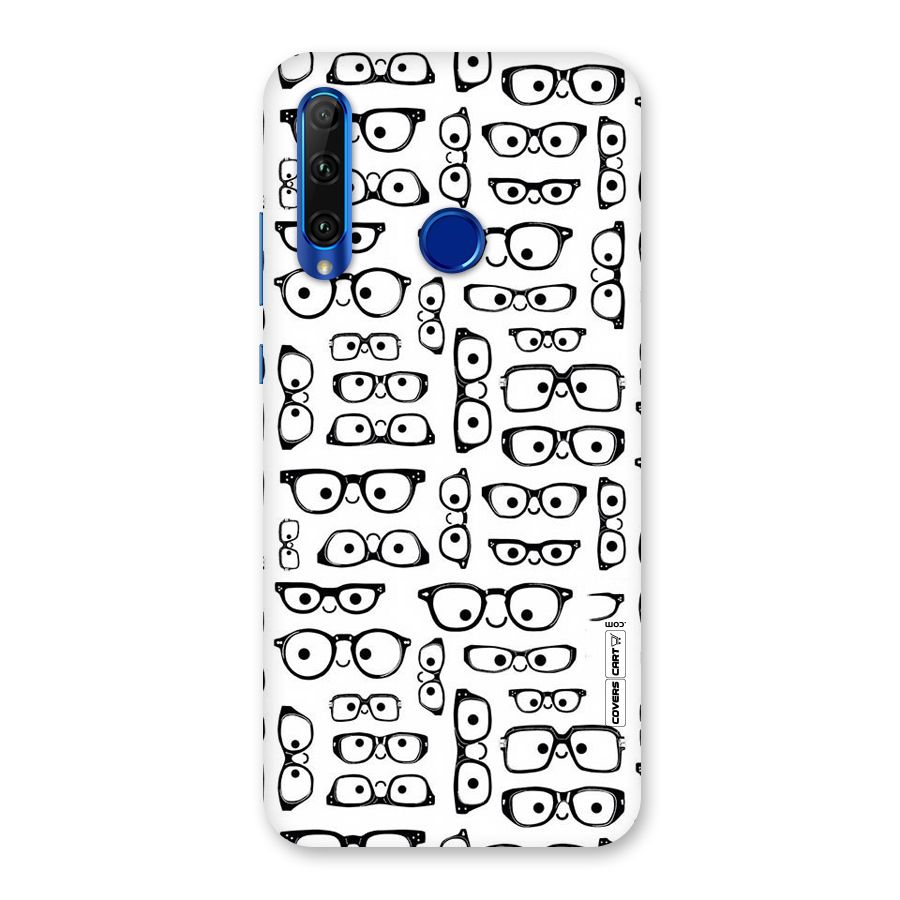 Nerdy Specs Back Case for Honor 20i