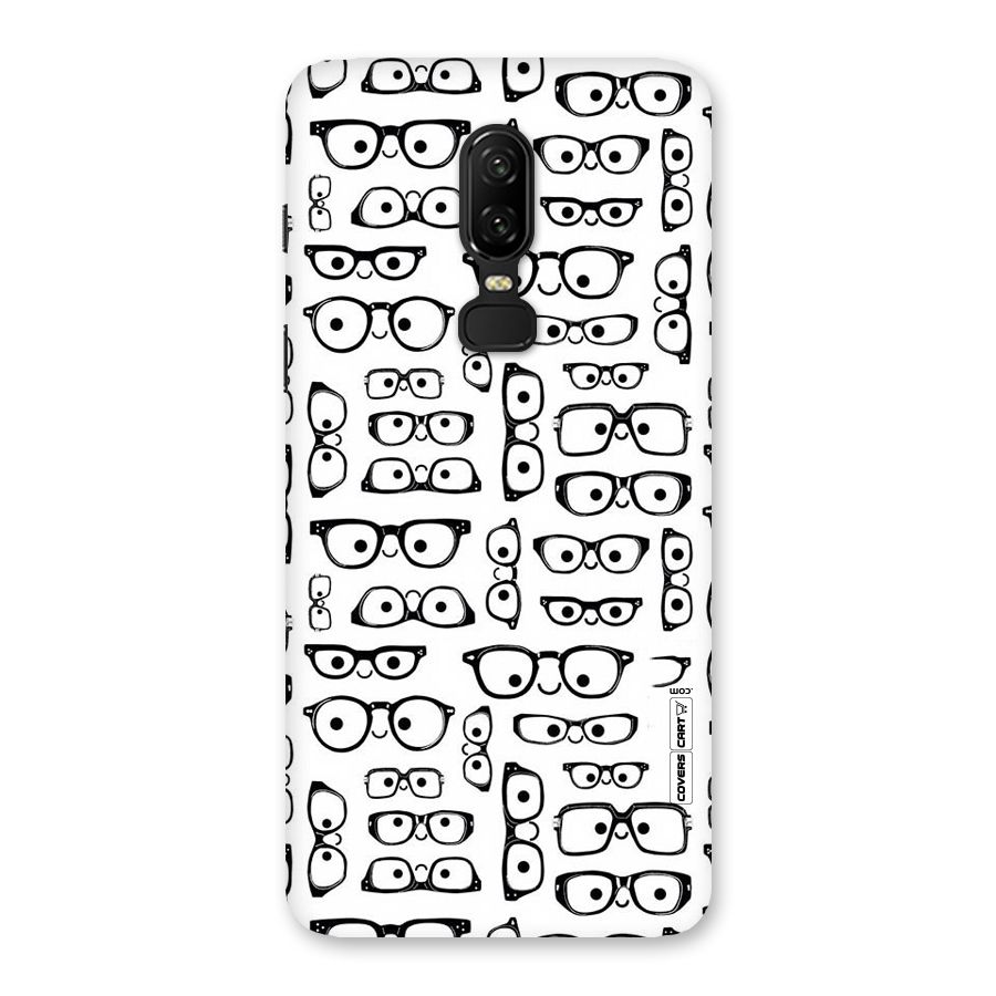 Nerdy Specs Back Case for OnePlus 6