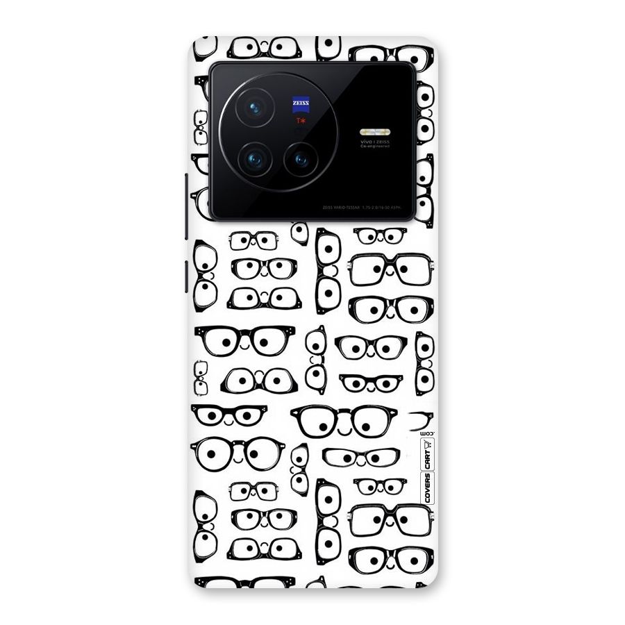 Nerdy Specs Back Case for Vivo X80