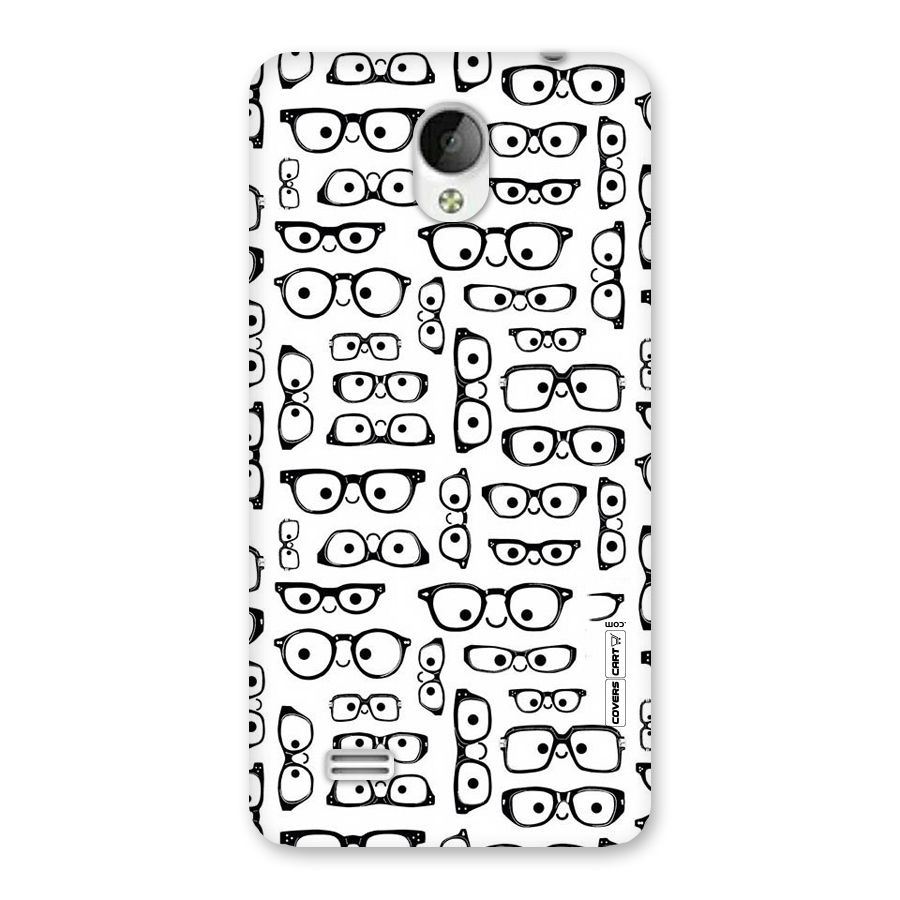 Nerdy Specs Back Case for Vivo Y21