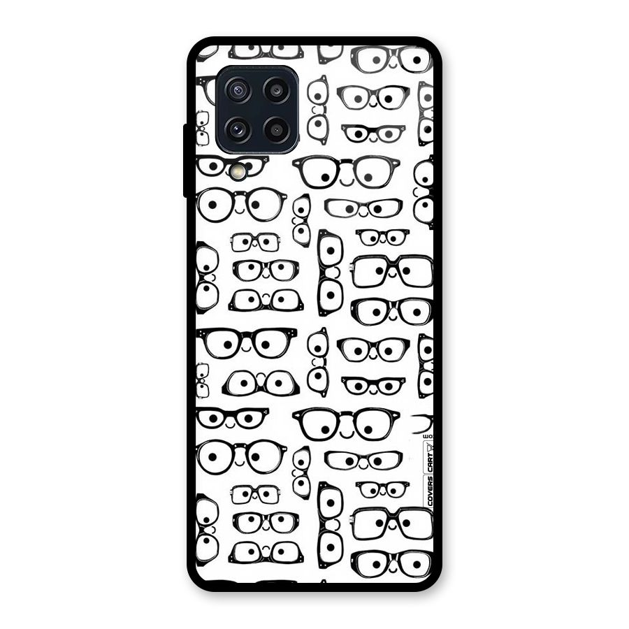 Nerdy Specs Glass Back Case for Galaxy M32