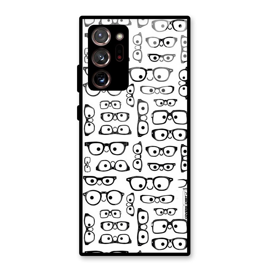 Nerdy Specs Glass Back Case for Galaxy Note 20 Ultra 5G