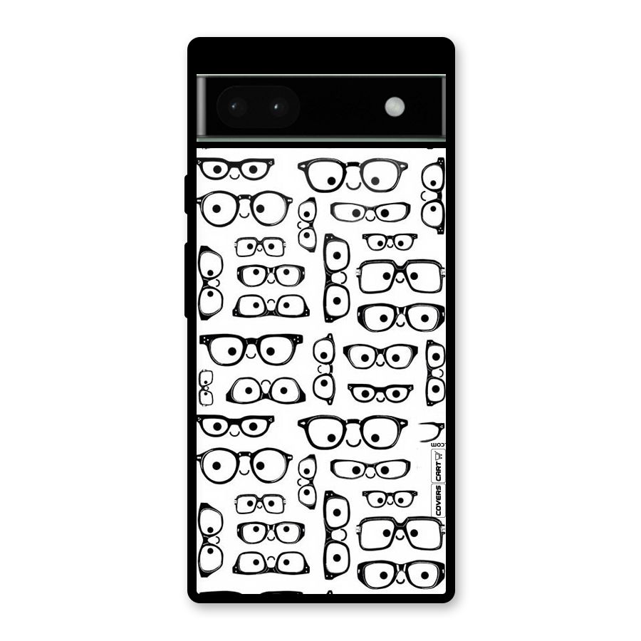 Nerdy Specs Glass Back Case for Google Pixel 6a
