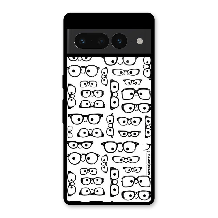 Nerdy Specs Glass Back Case for Google Pixel 7 Pro