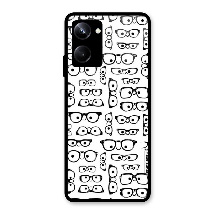Nerdy Specs Glass Back Case for Realme 10 Pro